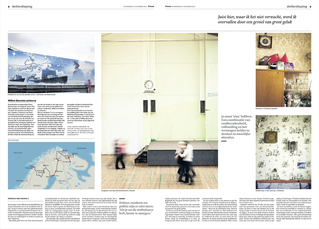 Trouw december 5, 2013